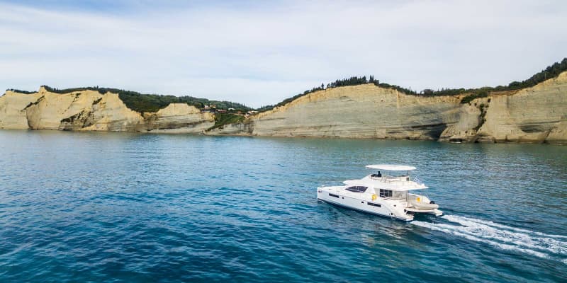 Moorings 514 Power Catamaran in Corfu, Greece