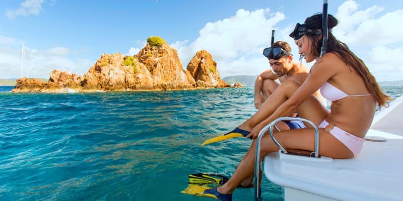 Snorkeling aux Îles Vierges britanniques