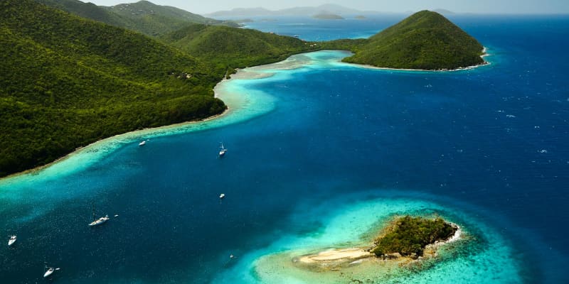 Waterlemon Cay on St. John, U.S. Virgin Islands