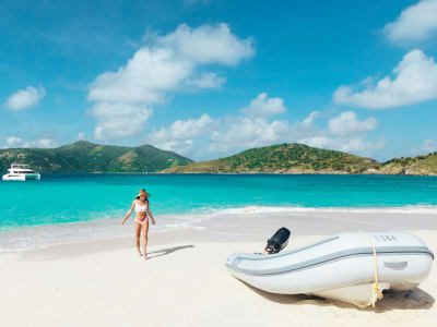 Beach in the BVIs
