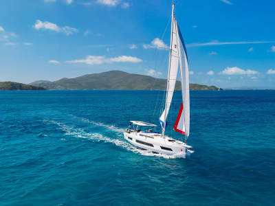 Monohull at sail