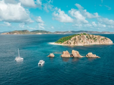 Sailing in the BVI