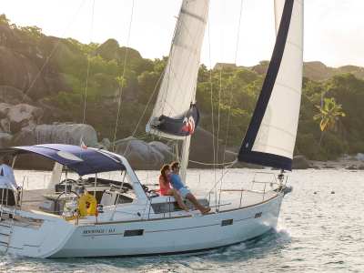 skippered charter on monohull in the BVI