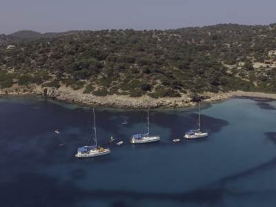 Sunsail Yachten im Mittelmeer