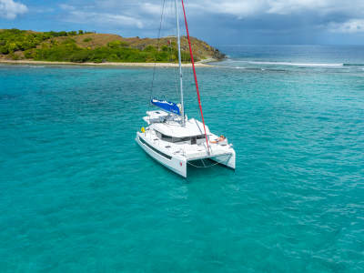 Catamaran in the BVI
