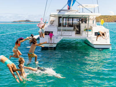 Moorings Yacht in den BVI