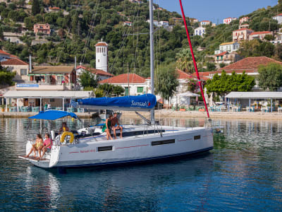 Sunsail Yacht im Mittelmeer