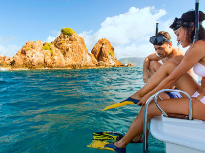 Snorkeling in the BVI