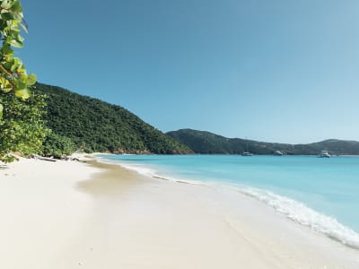 Playa en las Islas Vírgenes