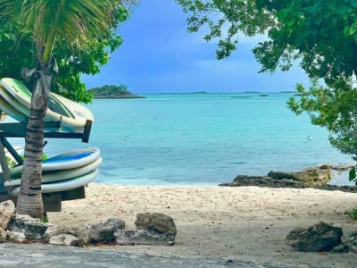 Beach in the Exumas Bahamas