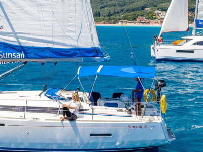 Sunsail op boot Düsseldorf