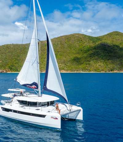 Charter catamaran for sale