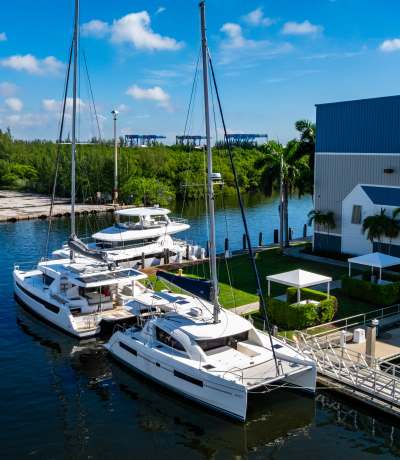 Catamarans for sale at Ft Lauderdale office