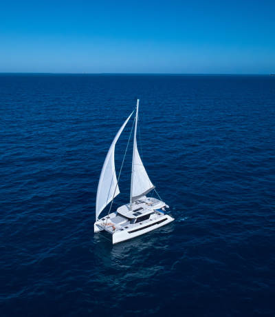 Leopard 42 Sailing in the Dry Tortugas