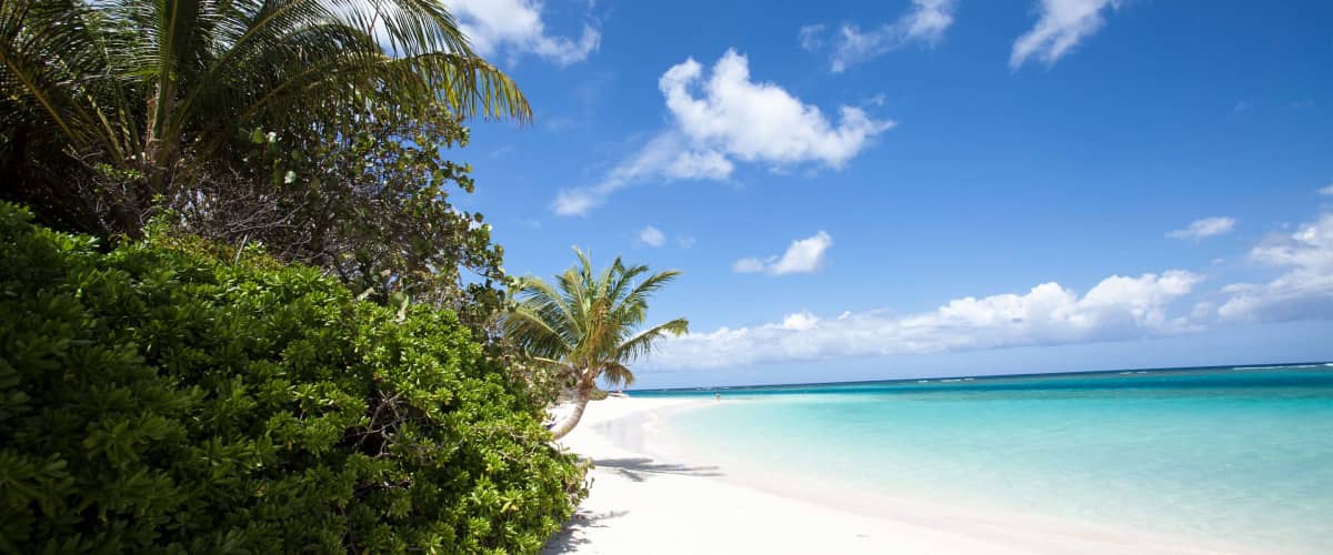 Flamenco Beach on Culebra Island in Puerto Rico