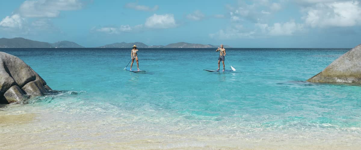 BVI stand up paddle boarding