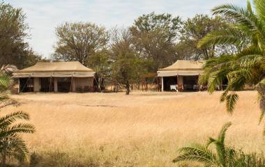 Auu00dfenansicht von Bologonja Under Canvas in Nu00f6rdliche Serengeti, Tansania
