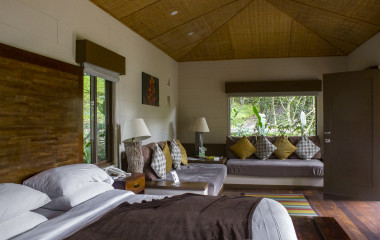 Schlafzimmer El Silencio Lodge Bajos del Toro Costa Rica