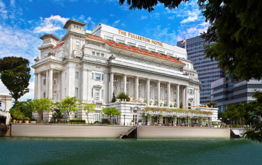 Enchanting Travels Singapore Tours Fullerton Hotel Singapore Facade