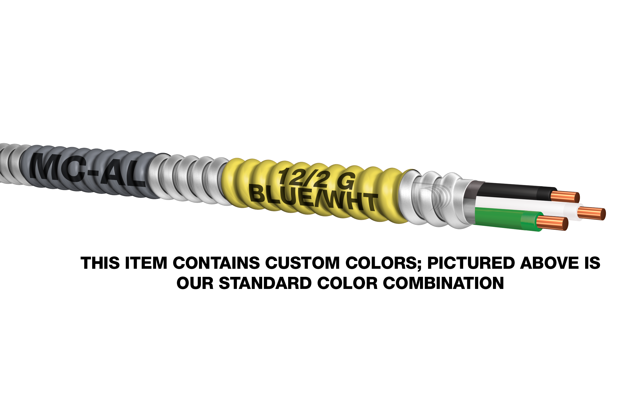 WIRE 10/2 MC ALUMINUM JACKET