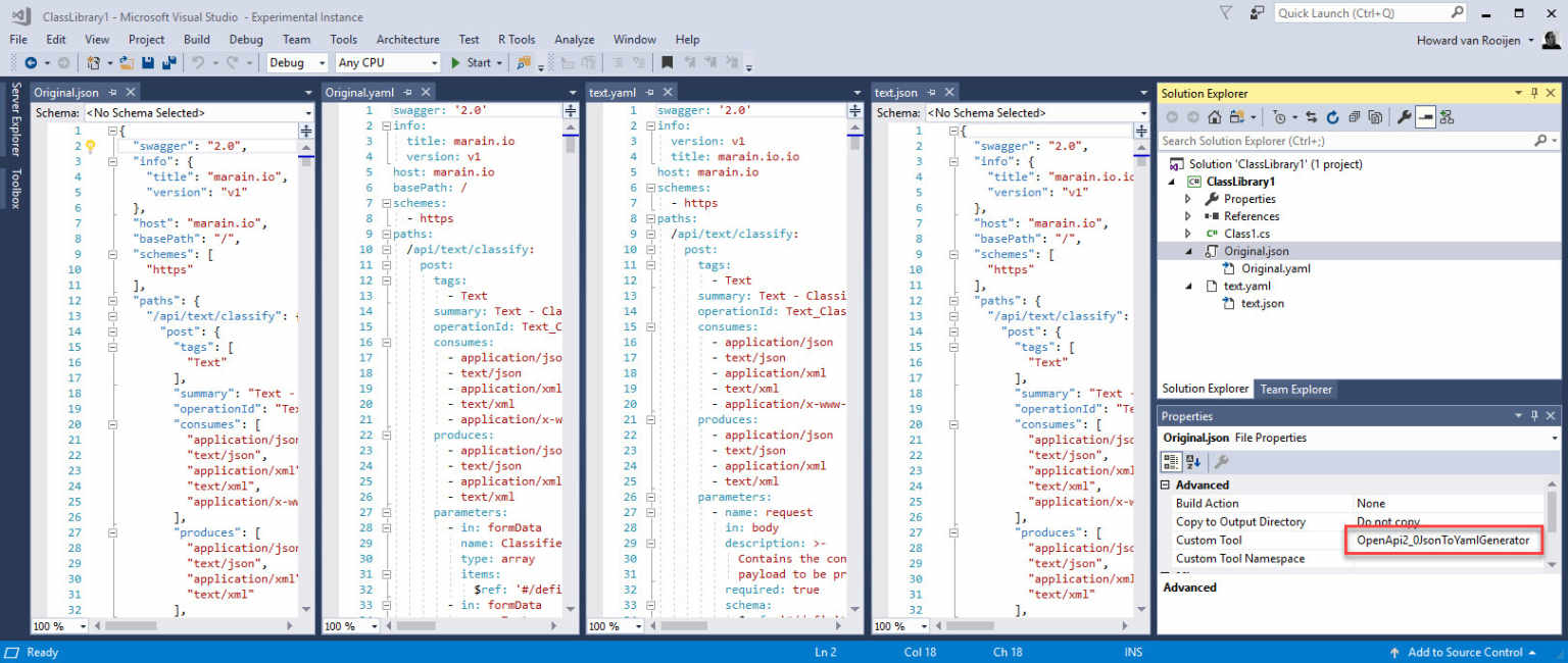 OpenAPI code generators for Visual Studio | endjin