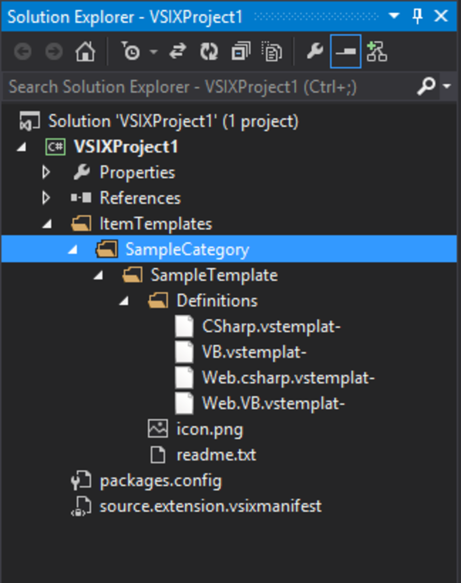 A step by step guide to developing Visual Studio item templates using ...