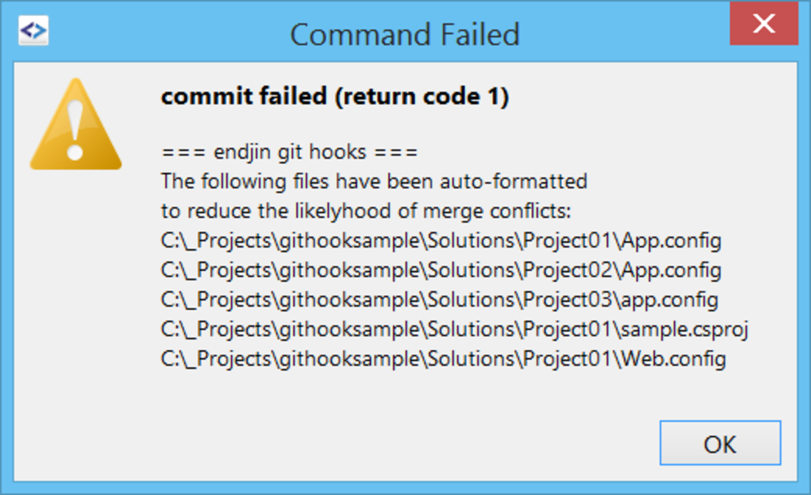 Reduce Merge Conflicts in .NET Solutions with PowerShell Git Hooks