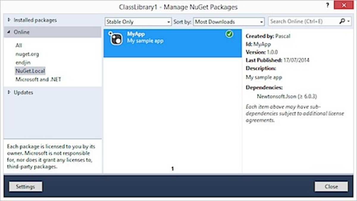 A Step by Step Guide to Testing NuGet Packages Locally