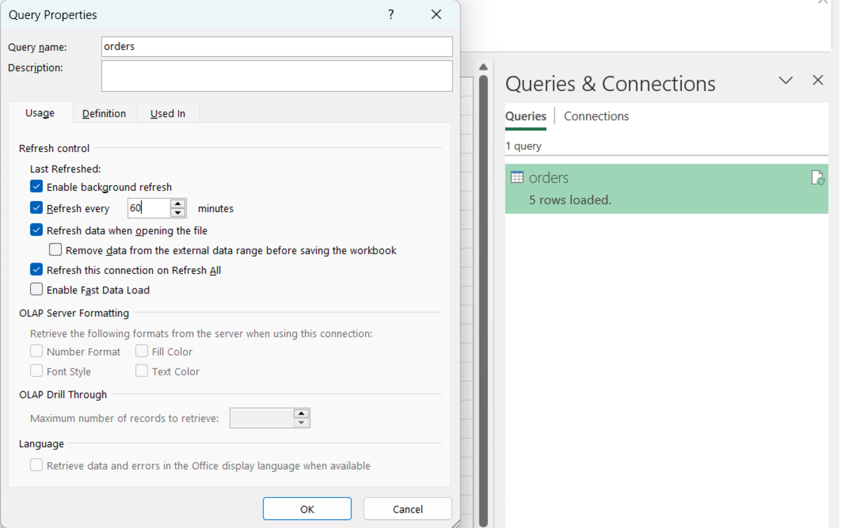 Power Query Refresh Button Power Query - Where can you use it? - Microsoft 365