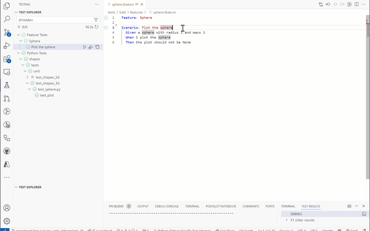 python external attributes - debugging Images High... Step into external code when debugging Python Behave tests in VS Code