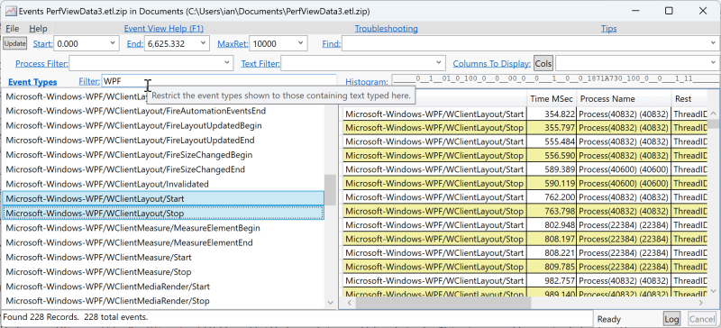 Analyzing WPF performance by enabling ETW | endjin