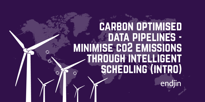 Optimidec Carbon Optimised Data Pipelines | endjin