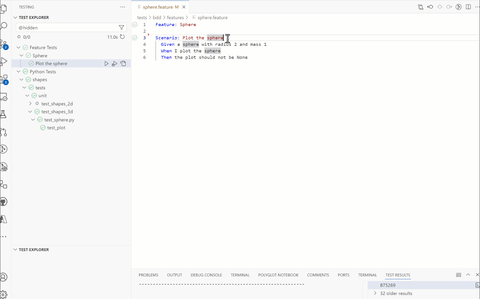 Step into external code when debugging Python Behave tests in VS Code