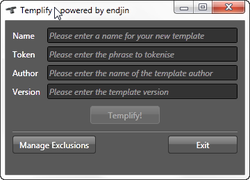 templify-this-folder-default-screen