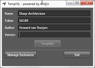 templify-this-folder-no-version-number-screen