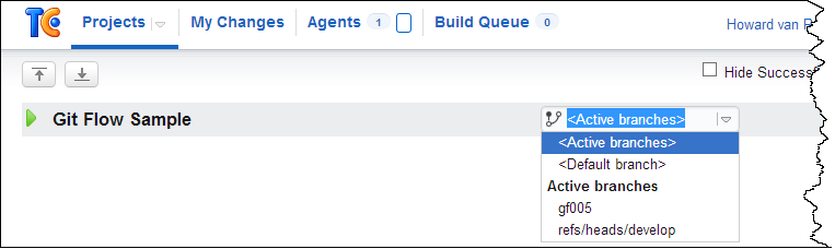 Gitflow Sample in TeamCity