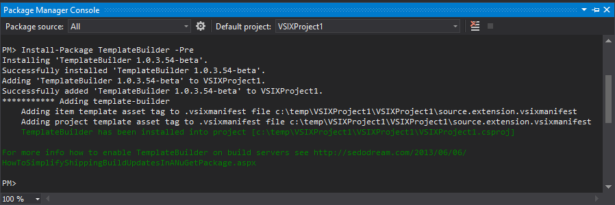 installing-template-builder-nuget-package