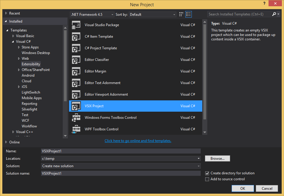 A step by step guide to developing Visual Studio item templates using  SideWaffle | endjin - Azure Data Analytics Consultancy UK