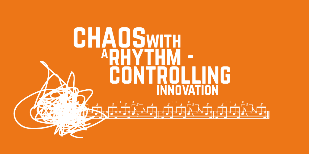 Chaos with a rhythm - controlling innovation