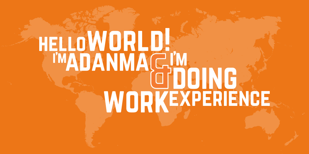 Guest Blog Post: Hello World! I'm Adanma and I'm doing work experience.