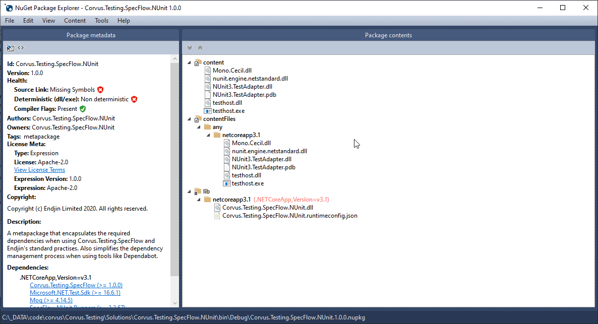 The meta package containing a collection of extraneous build artefacts