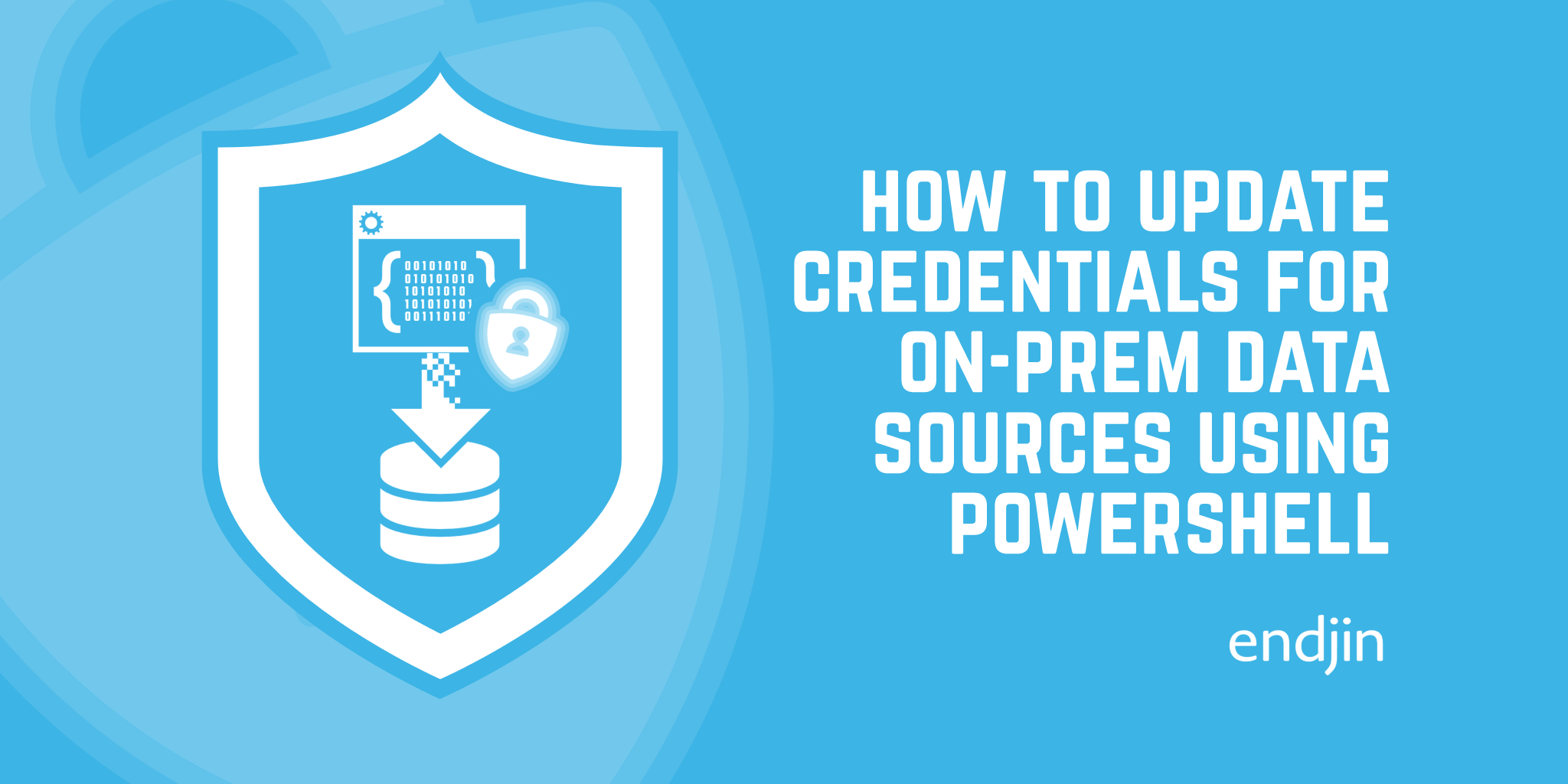 How to update credentials for an on-prem Power BI data source using PowerShell