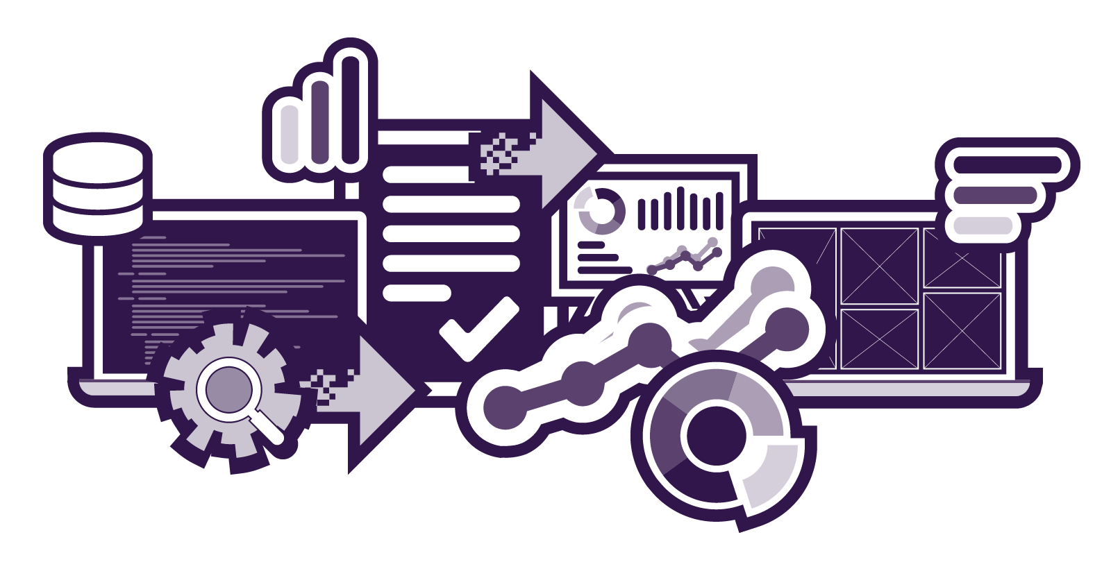 Contextual illustration about data storytelling