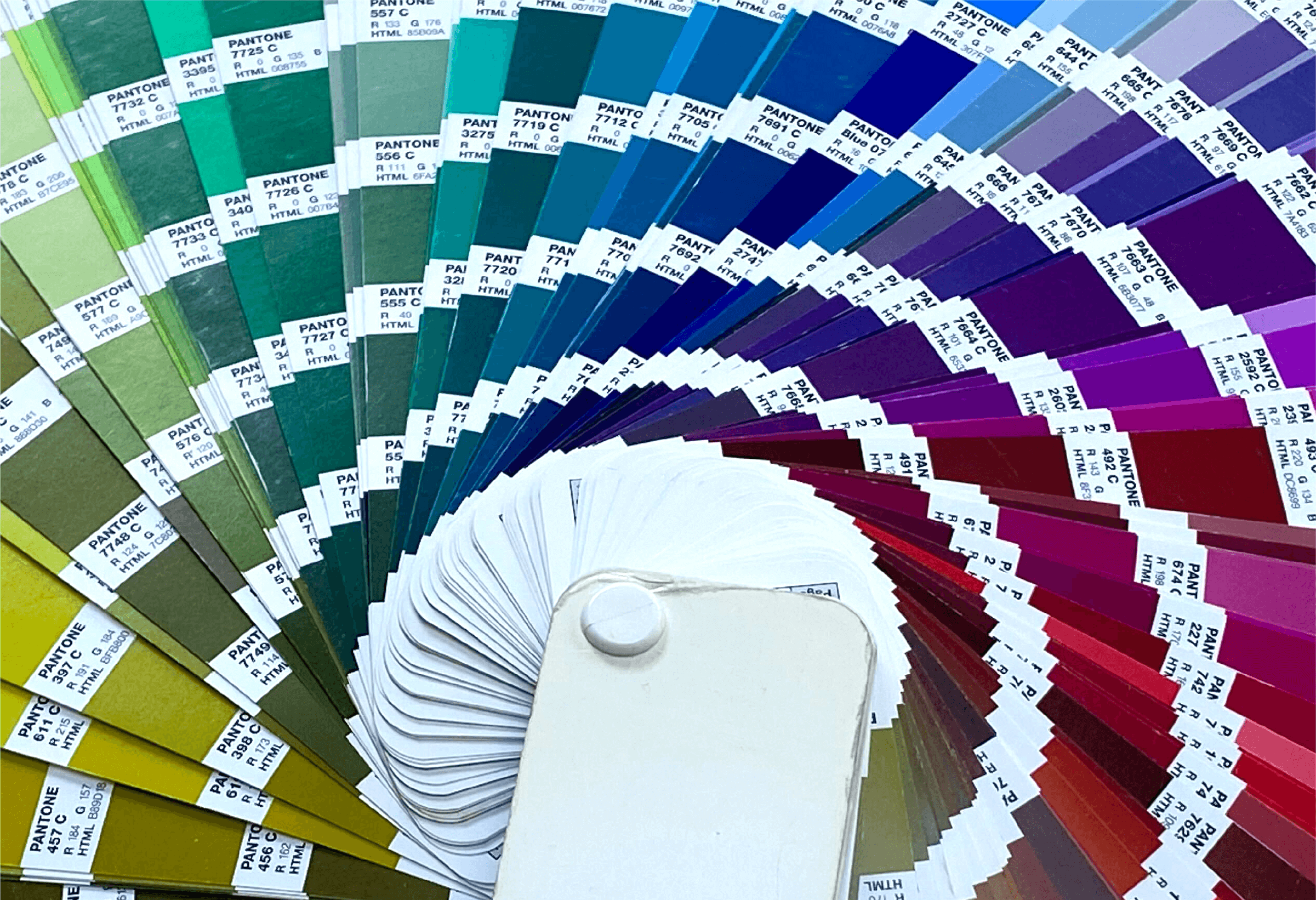 Photo of Pantone colour swatch