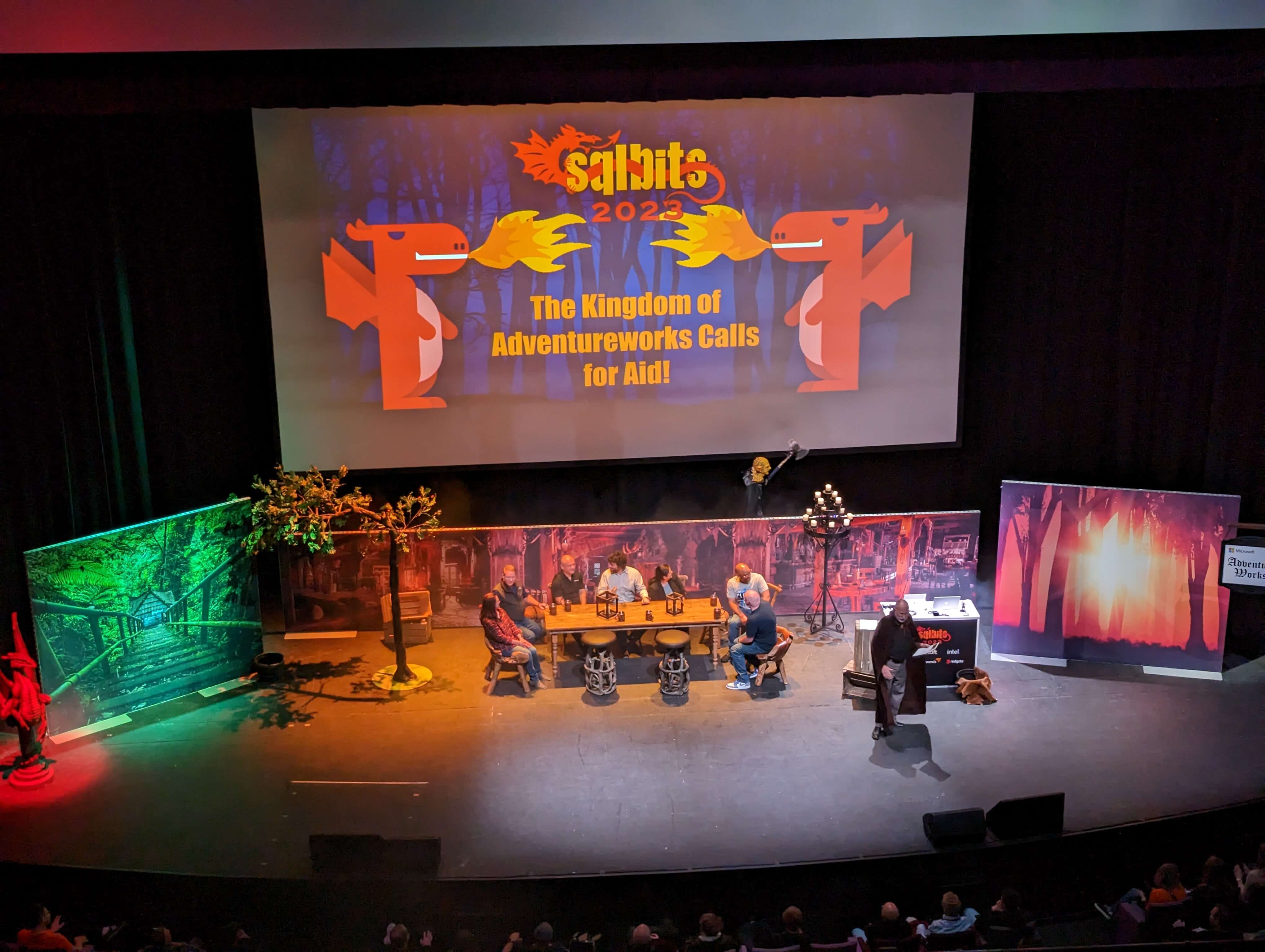 Key note fully embraced the Dungeons and Dragons theme