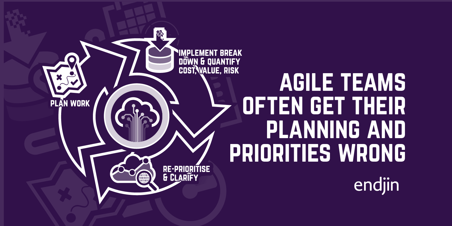 Agile teams often get their planning and priorities wrong