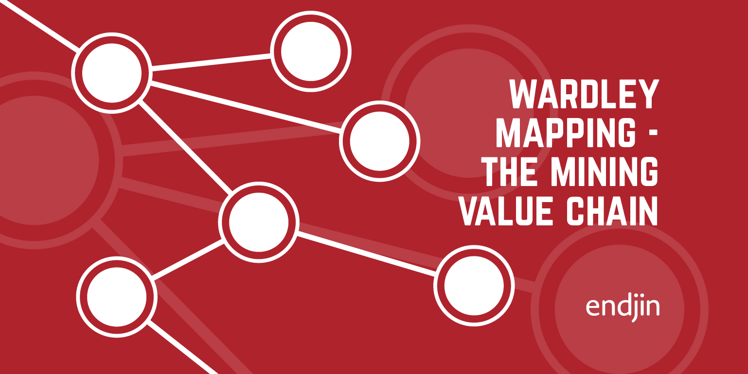 Wardley Mapping - Exploring the Mining Value Chain