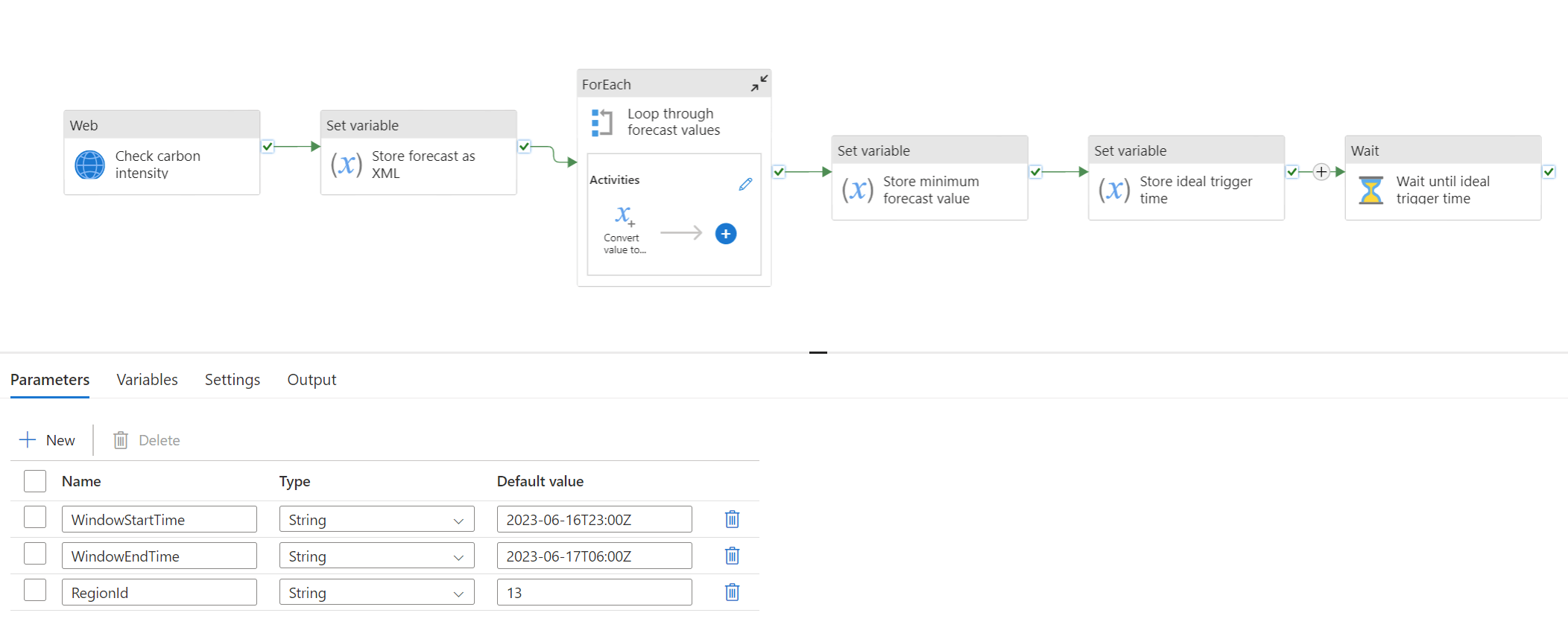 Carbon Optimised Pipeline Runner