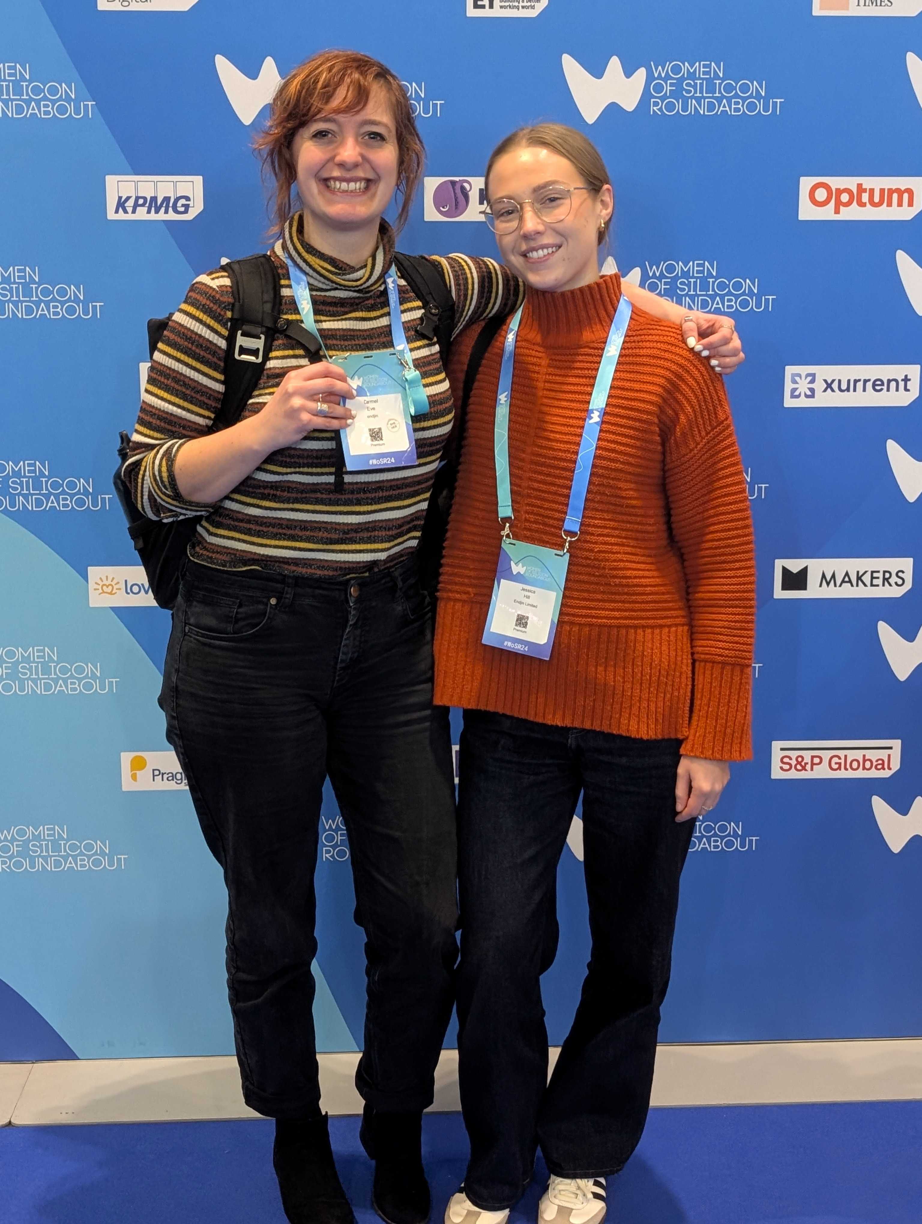 A photo of me and Jess at WOSR