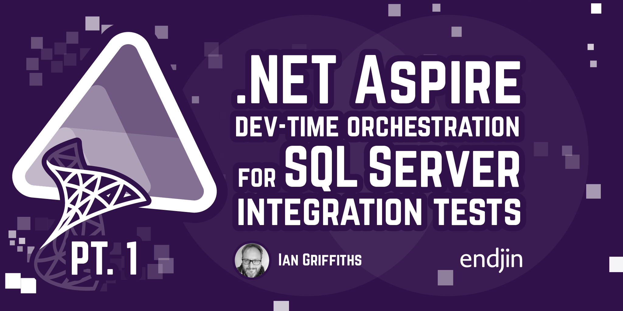 .NET Aspire dev-time orchestration for SQL Server integration tests